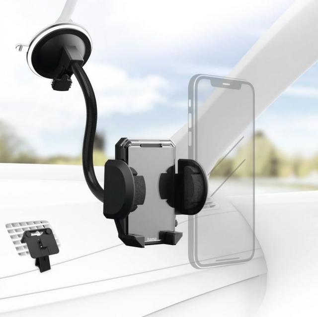 "Multi" 2in1 Car Mobile Phone Holder, HAMA-201521 