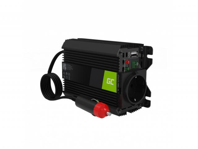 Inverter GREEN CELL  PRO 12V  150W/300W Modified Sine Wave 