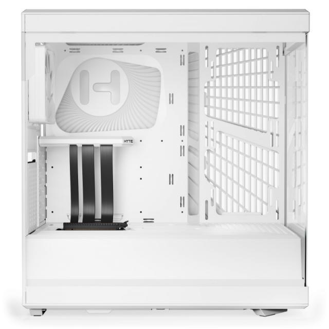 Кутия HYTE Y40 Tempered Glass, Mid-Tower, Бяло 