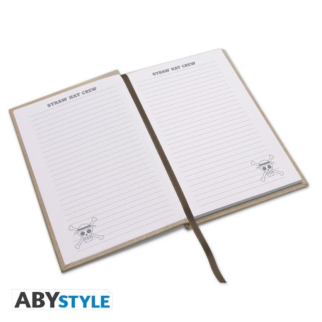 Тефтер ABYSTYLE ONE PIECE Notebook Wanted Luffy 