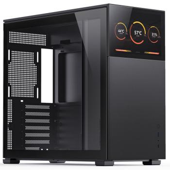 Case Jonsbo D41 Screen TG, mATX, Black