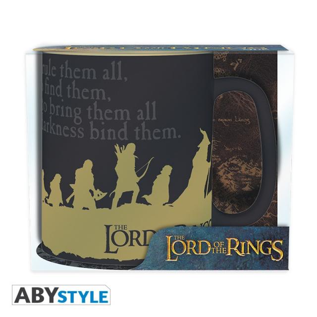 ABYSTYLE THE LORD OF THE RINGS Mug The Fellowship of the Ring King size 