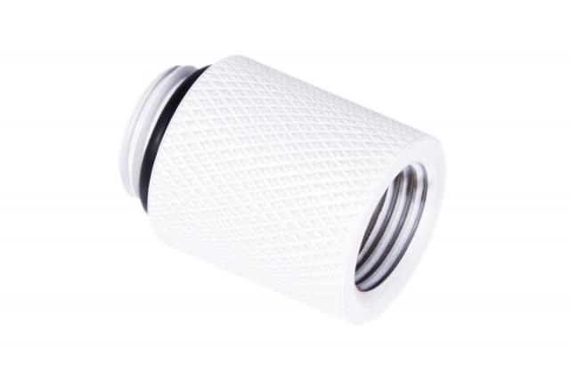 Alphacool Eiszapfen extension 20mm G1/4 outer thread to G1/4 inner thread - White 