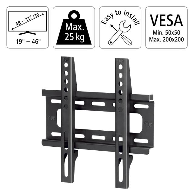 Hama FIX TV Wall Bracket, 19"-46", 220803 