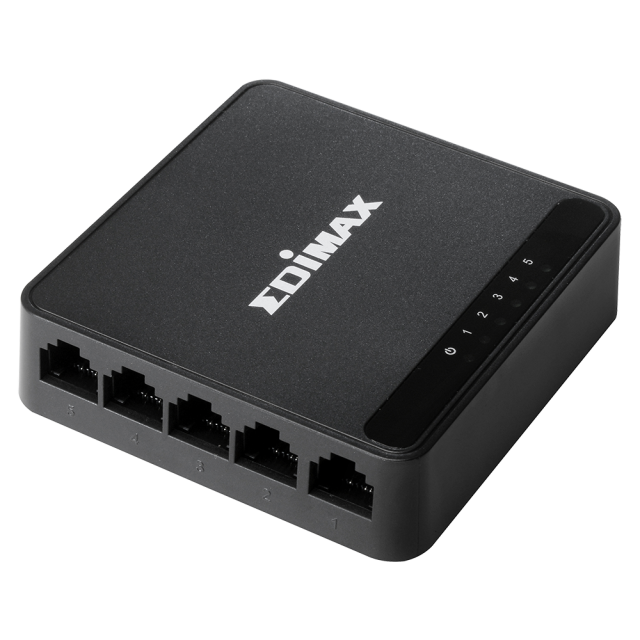 Switch EDIMAX ES-3305P V3, 5 Ports, 10/100 Mbps 