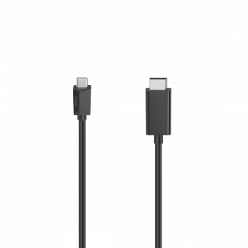 Hama Video Cable, USB-C Plug - DisplayPort Plug, Ultra-HD 4K, 200717