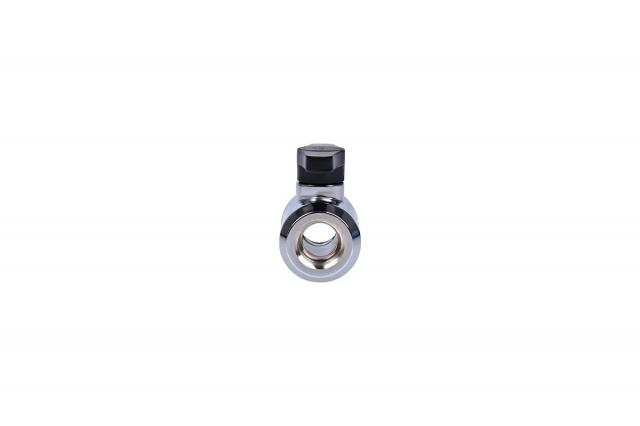 Alphacool Eiszapfen 2-way ball valve G1/4, Chrome 
