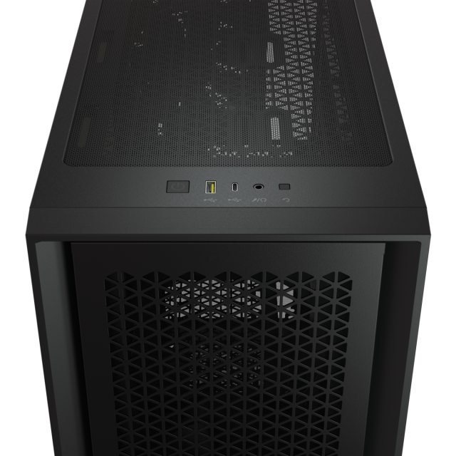 Case Corsair 4000D Airflow Mid Tower, Tempered Glass, Black 