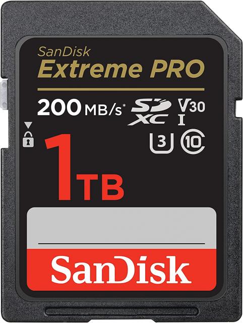 Memory card  SANDISK Extreme PRO SDHC, 1TB 