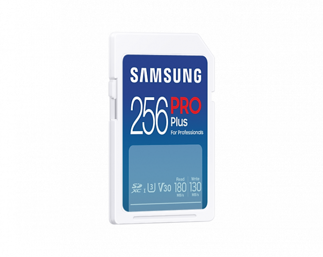 Memory card Samsung PRO Plus SD Card (2023), 256GB, White 