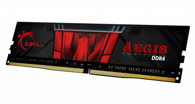 Памет G.SKILL Aegis 16GB(2x8GB) DDR4 3200MHz F4-3200C16D-16GIS 