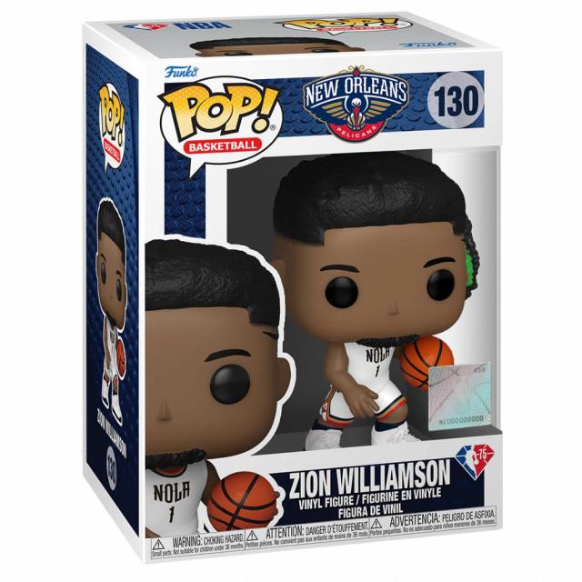 Фигурка Funko POP! Basketball NBA: New Orleans Pelicans - Zion Williamson (CE'21) #130 