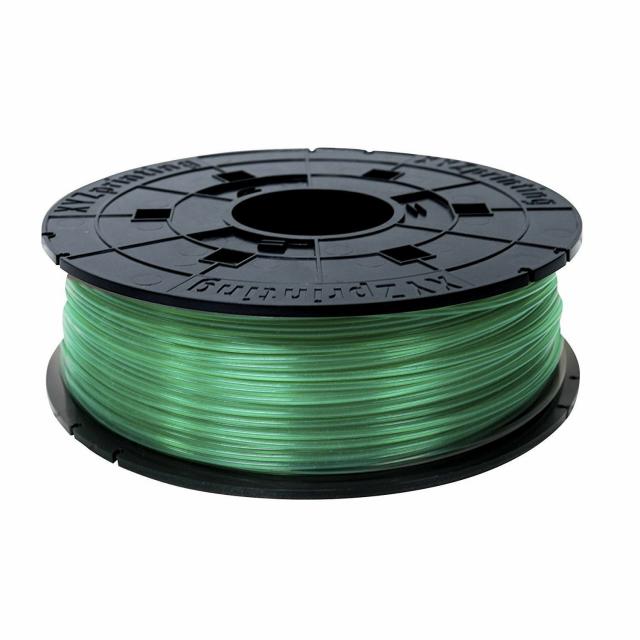 Refill 3D printer XYZprinting RFPLBXEU04A, PLA Filament, 1.75 mm, 600, Clear Green 