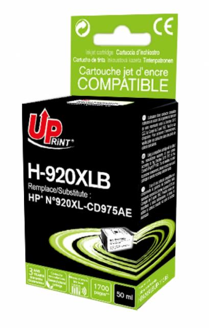 Ink cartridge UPRINT CD975 HP, Black 