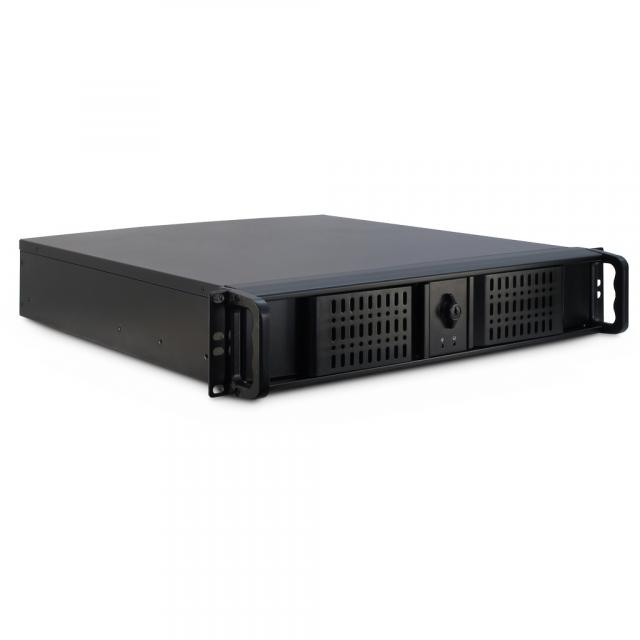 Кутия за сървър InterTech IPC 2U 2098-SK - Classic 19" Rack, Mini ITX, μATX 