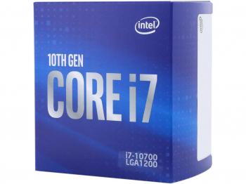 CPU Intel Comet Lake-S Core I7-10700, 8 cores, 2.9Ghz, 16MB, 65W, LGA1200, BOX