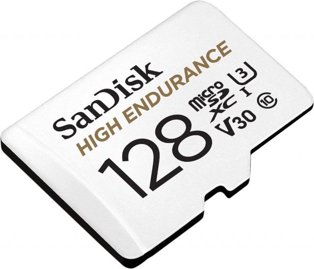 Карта памет SANDISK micro SDXC UHS-I, U3, SD Адаптер, 128GB 