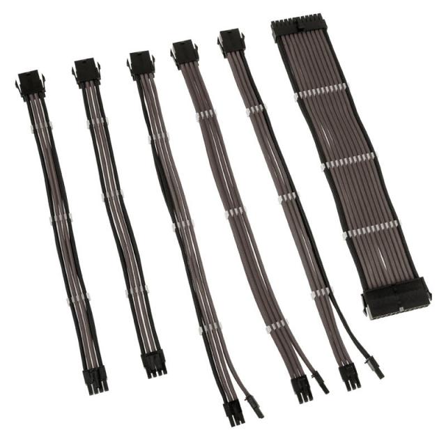 Sleeved Extension Cable Kit Kolink Core, Gunmetal 