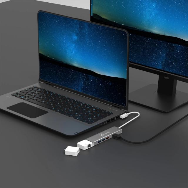 j5create USB-C Modular Multi-Adapter with 2 Kits 