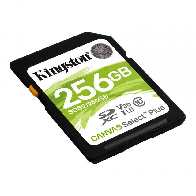 Карта памет Kingston Canvas Select Plus SD 256GB 