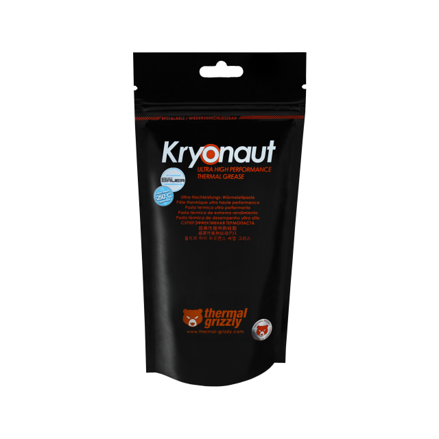 Thermal paste Thermal Grizzly Kryonaut - 11.1, Black 