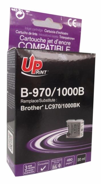 Ink cartridge UPRINT LC970, BROTHER, Black 