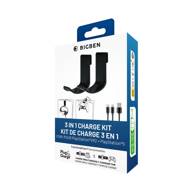 Charging Kit 3in1 Nacon for Playstation VR2 