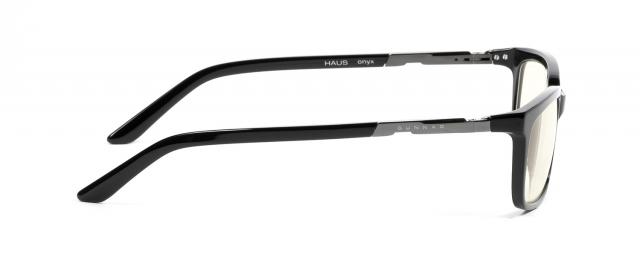 Gaming glasses Gunnar Haus Onyx, Clear, Black 