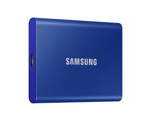 Външен SSD Samsung T7 Indigo Blue, 1000GB 