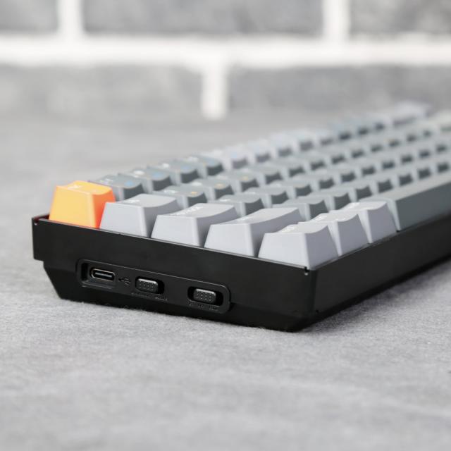 Геймърска Механична клавиатура Keychron K6 Hot-Swappable 65% Gateron Red Switch White LED Gateron Red Switch ABS 