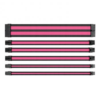 Sleeved Cable Extension Kit Thermaltake TtMod Black/Pink