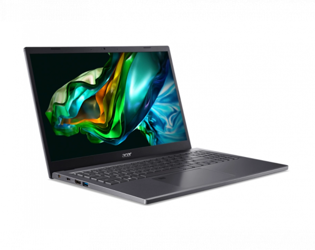 Лаптоп Acer Aspire 5 A515-58M-56WA, Core i5-1335U, 15.6" FHD IPS, 16GB RAM, 512GB SSD, Nо OS, Кирилизиран 