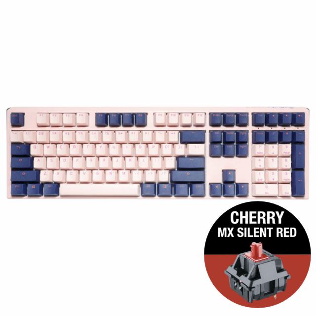 Mechanical Keyboard Ducky One 3 Fuji Full-Size, Cherry MX Silent Red 