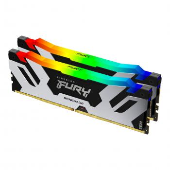 Memory Kingston Fury Renegade Silver/Black RGB 32GB(2x16GB) DDR5 8000MHz CL38