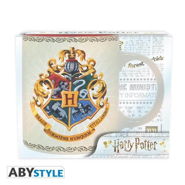 ABYSTYLE HARRY POTTER Mug Hogwarts 4 Houses 