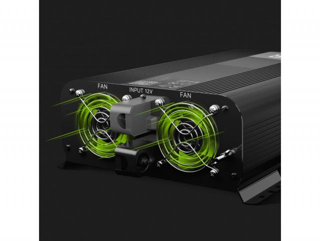 Inverter 12/220 V  DC/AC 2000W/4000W  Pure sine wave GREEN CELL 