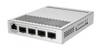 Суич Mikrotik CRS305-1G-4S+IN, 1xGigabit LAN, 4xSFP+ cages