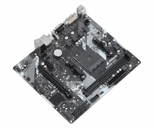 Дънна платка ASROCK B450M-HDV R4.0 