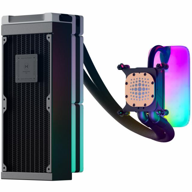 CPU AIO HYTE THICC Q60 with LCD Display 