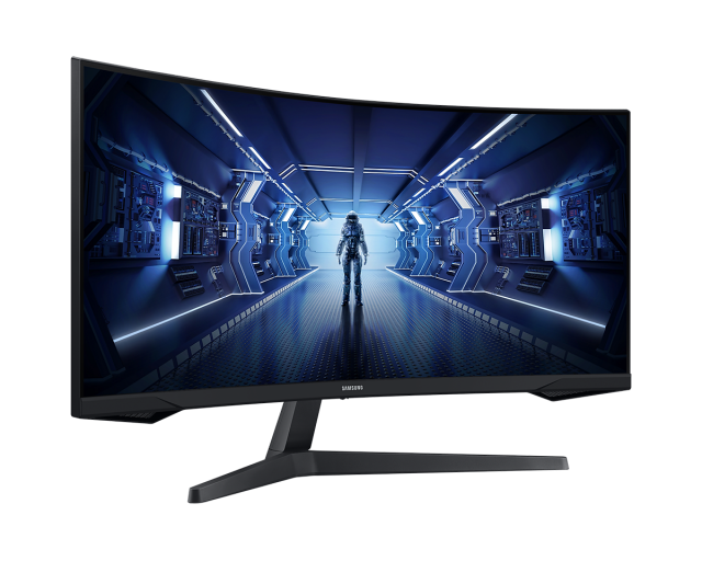 Monitor Samsung Odyssey G5 34 inch, VA Curved UWQHD 3440x1440 