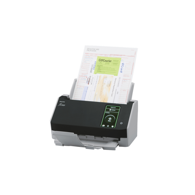 Document Scanner Ricoh Fi-8040, 40 ppm, 80 ipm, ADF 50 pages, 4.3" тъч, USB 3.2, LAN 
