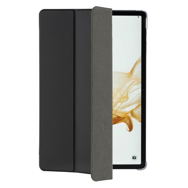 Hama "Fold Clear" Tablet Case for Samsung Galaxy Tab S7 FE/S7+/S8+ 12.4", black 