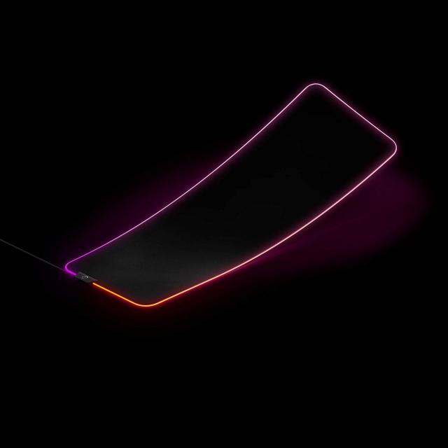 Геймърски пад SteelSeries QcK Prism Cloth - XXL RGB, Черен 