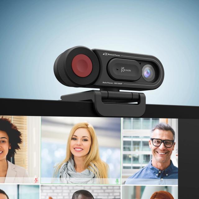 j5create HD Webcam with Auto & Manual Focus Switch 