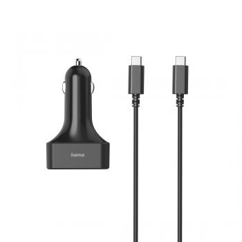 Hama Universal USB-C Car Notebook Power Supp. Unit, (PD), 5-20V/65W, 200018