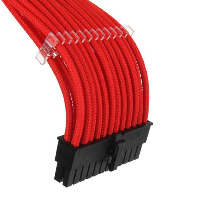 Sleeved Extension Cable Kit PHANTEKS Red 