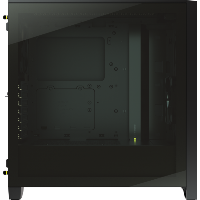 Case Corsair 4000D Airflow Mid Tower, Tempered Glass, Black 