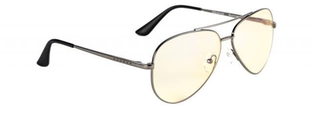 Компютърни  очила GUNNAR Maverick Gunmetal, Сребрист 