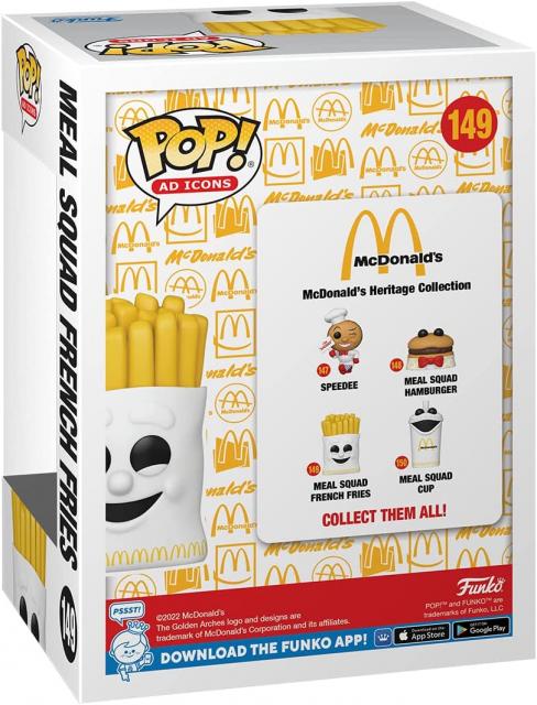 Фигурка Funko Pop! Ad Icons: McDonalds - Meal Squad French Fries #149 