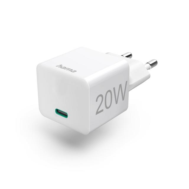 Fast Charger, USB-C, 20 W, HAMA-201650 